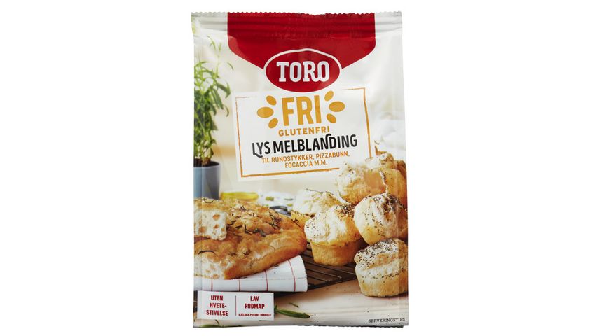 Toro Melblanding Lys Glutenfri | 375g