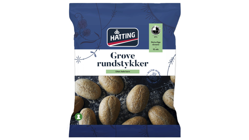 Hatting Grove Rundstykker | 10stk