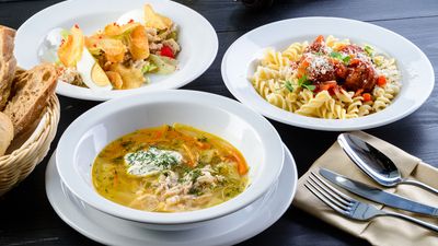 Restaurace U Bystroňů - obědové menu