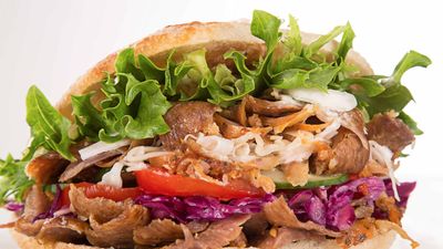 One Piece Pizza Kebab