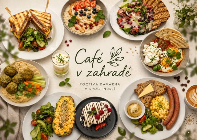 Café v zahradě vendor logo