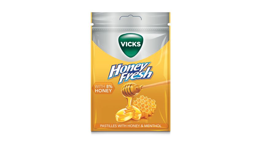 Vicks Honey Fresh/Natural Menthol 72g