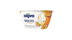 Alpro Greek Style Fermented soya product with passionfruit 150g