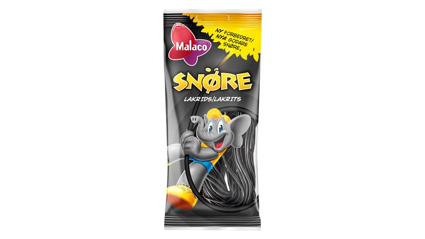 Malaco Lakrissnøre | 94g