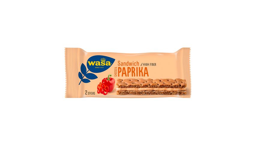 Wasa Sandwich Cheese/Paprika 37g