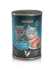 Leonardo konzerv Kitten baromfiban gazdag 400g