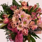 Peach Round Bouquet