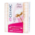 Cleanic Pure Effect dobozos fültisztító pálcika (papírból, lebomló) 200 db