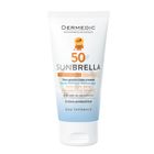 Dermedic Sunbrella Baby napfényvédő SPF50 arckrém 1 hónapos kortól 50 ml