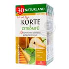 Naturland Körte-citromfű gyümölcstea filteres 20 x 2 g