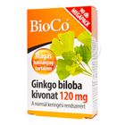 Bioco Ginkgo Biloba kivonat 120 mg tabletta 90 db