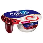 Danone Oikos Édes Kettes élőflórás édesített joghurt meggyszósszal 122 g