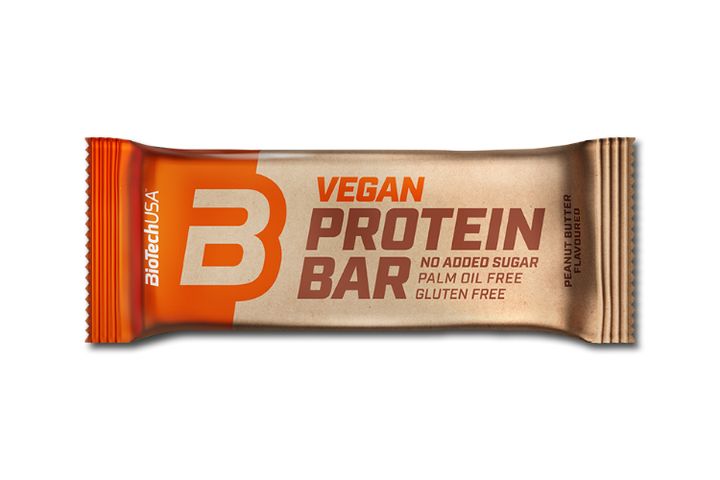 BiotechUSA Vegan Protein Bar 50g mogyoróvaj