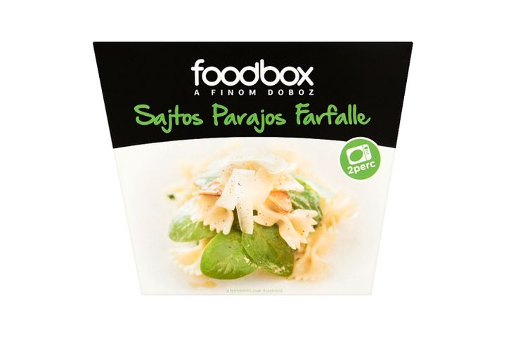 Foodbox sajtos parajos farfalle 330 g