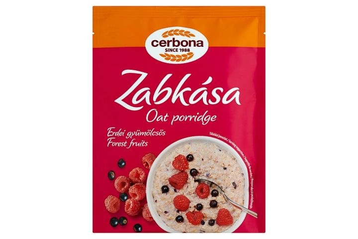 Cerbona erdei gyümölcsös zabkása 55 g