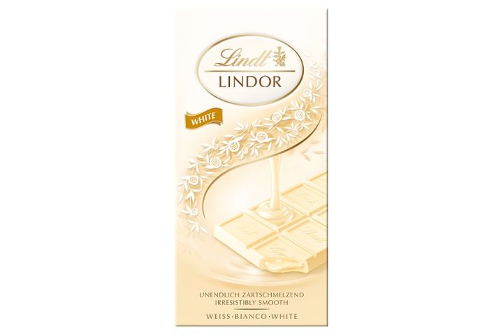 Lindt Lindor fehér csokoládé lágyan olvadó töltelékkel 100 g