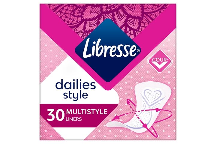Libresse Dailies Style Multistyle tisztasági betét 30 db