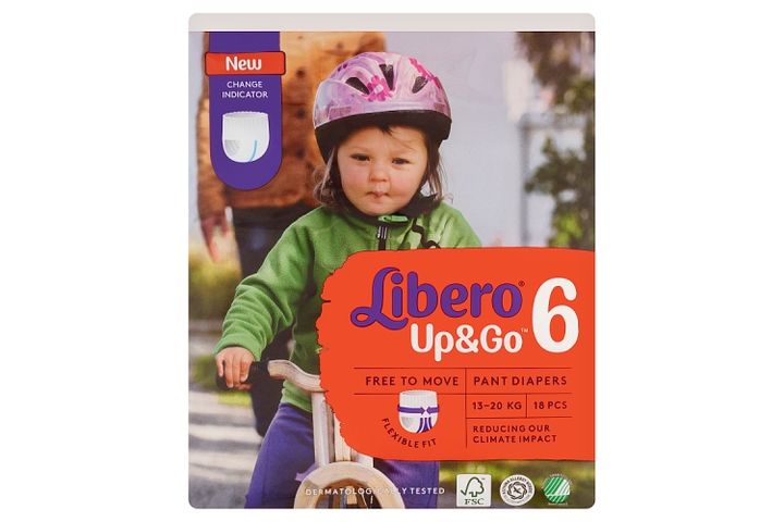 Libero Up & Go Str 6 | 18stk