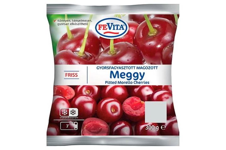 FeVita gyorsfagyasztott magozott friss meggy 300 g