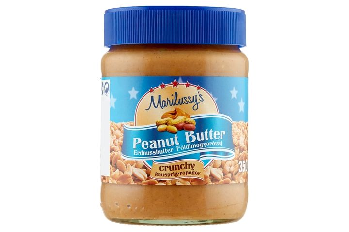 Marilussy's földimogyoróvaj mogyoró darabokkal 350 g