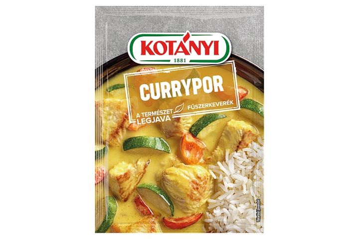 Kotányi Mesterkonyhák currypor fűszerkeverék 27 g