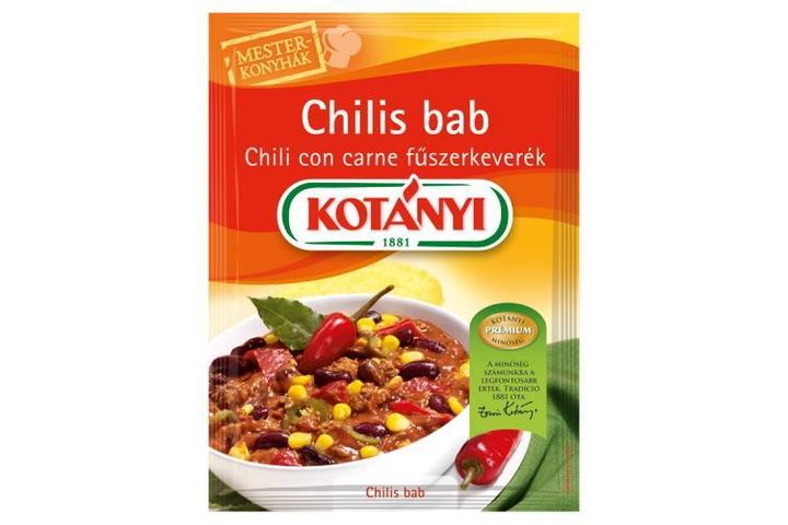Kotányi Mesterkonyhák Chili Con Carne Seasoning Mix 25 g
