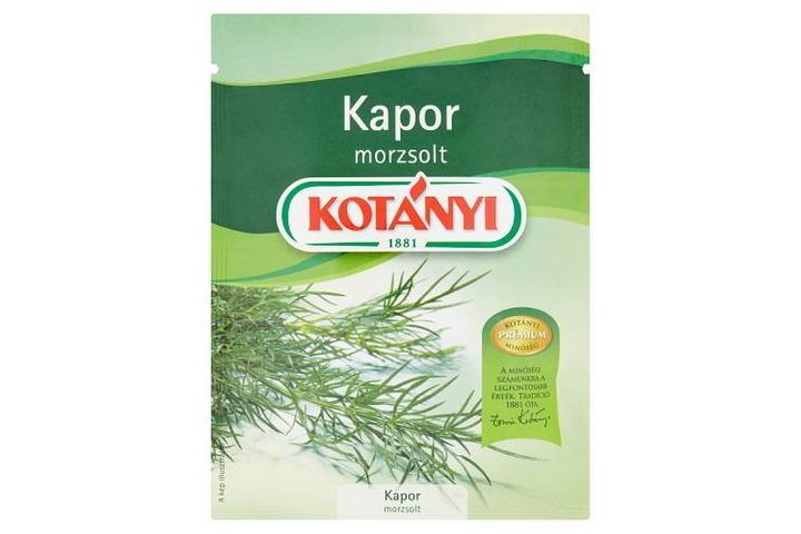 Kotányi szeletelt kapor 11 g