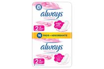 Always Sensitive Super Soft Sanitary Pads with Wings | 16 pieces