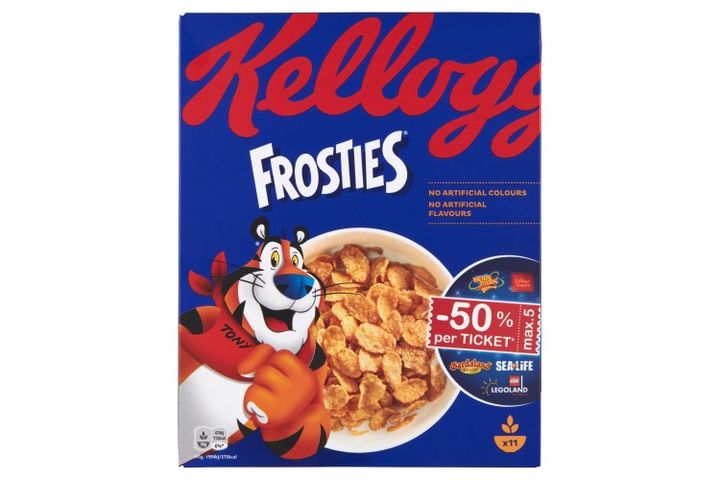 Kellogg's Frosties cukormázzal bevont kukoricapehely 330 g