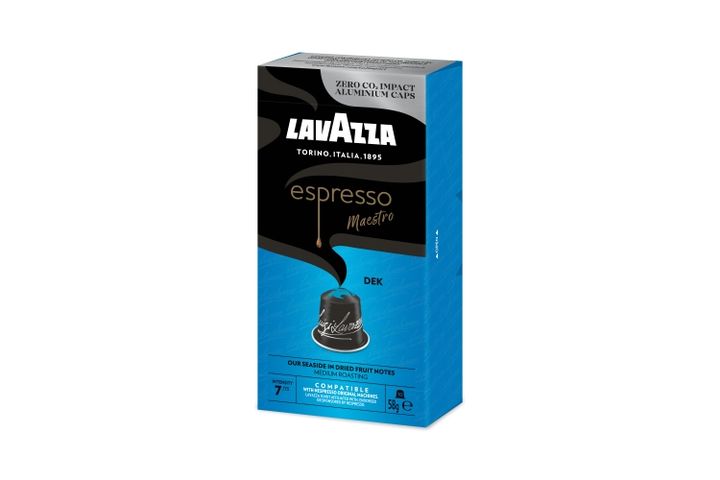 Lavazza Espresso Maestro Dek koffeinmentes őrölt pörkölt kávé kapszula 10 db 58 g