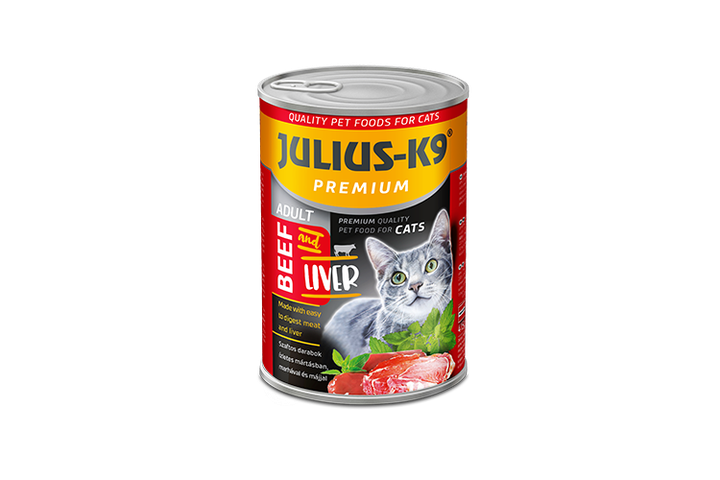 JULIUS K-9 CAT Beef-Liver 415 g