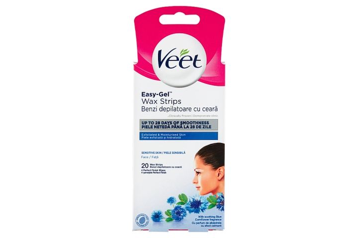 Veet Easy-Gel gyantaszalag arcra 20 db