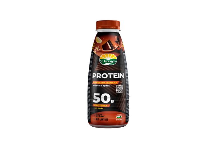 Vindija csokoládé-banán ízű protein ital 0,5 l