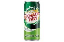 Canada Dry gyömbérízű szénsavas üdítőital cukorral és édesítőszerekkel 330 ml