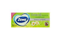Zewa Deluxe Camomile Comfort illatosított papír zsebkendő 3 rétegű 10 x 10 db