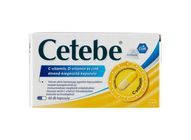CETEBE C-vitamin + cink + D-vitamin kapszula (60db)