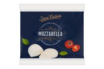 San Fabio Mozzarella zsíros, friss sajt, sós lében 125 g