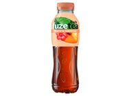 FUZETEA szénsavmentes őszibarack és hibiszkusz ízű üdítőital cukorral és édesítőszerrel 500 ml