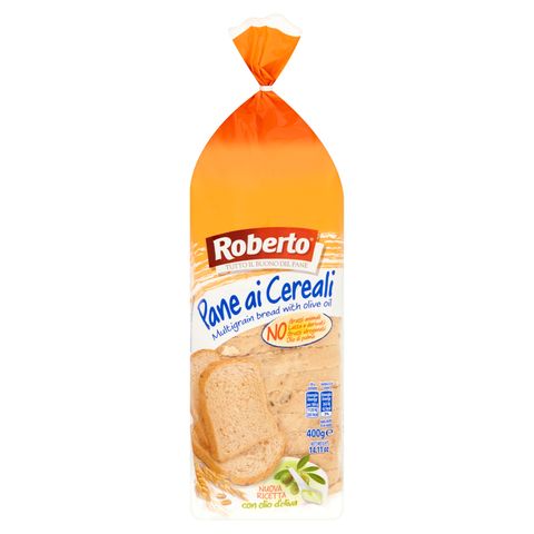 Roberto Sliced Bread with Wheat, Barley and Rye Flour with Soy Granules 400 g
