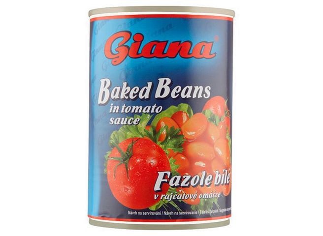 Giana Bílé fazole v rajčatové omáčce | 420 g