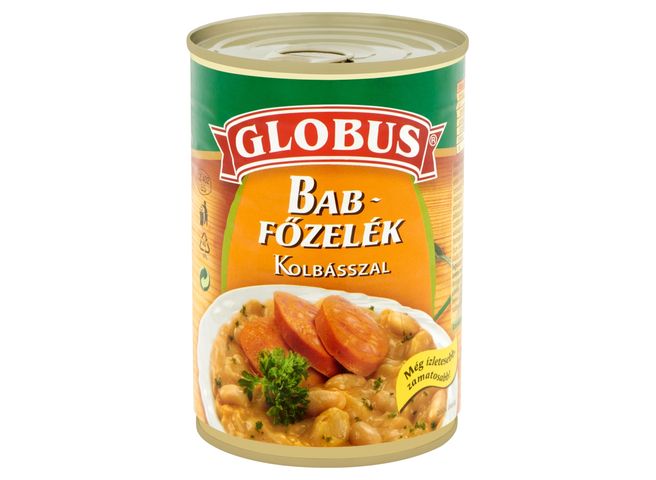 Globus babfőzelék kolbásszal 400 g