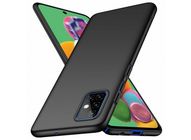 Szilikon Samsung A71 fekete tok