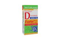 NATURLAND D vitamin Forte  tabletta (60db)
