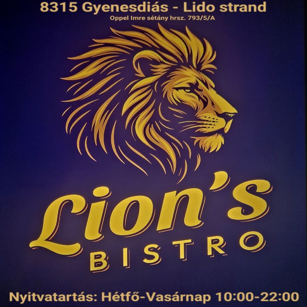 Lion's bistro vendor logo