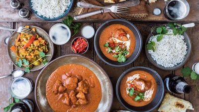 City Pizza Curry Schnitzel