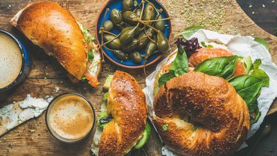 Bagel & Brew - Asker Mathall