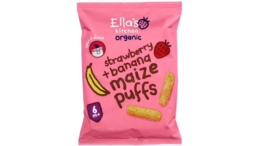 Ellas Maismums Jordbær & Banan | 20g