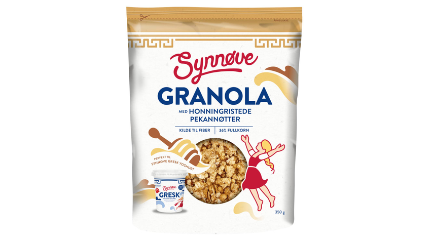 Synnøve Granola Honningristede Pekannøtter | 350g