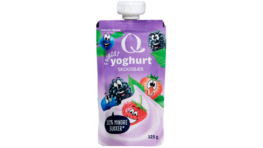 Q Frokostyoghurt Skogsbær | 125g