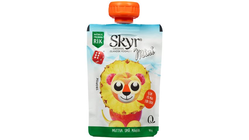Skyr Mini Tropisk Pose | 90g
